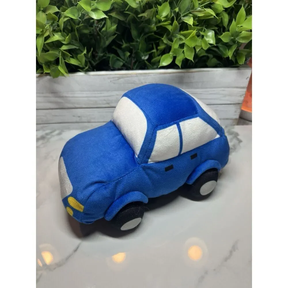 Blue Beetle Punch Bug Car Pillow Plush Mini Car Blue‎ - Pillowfort